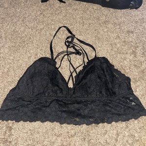 Black Cross Back Bralette